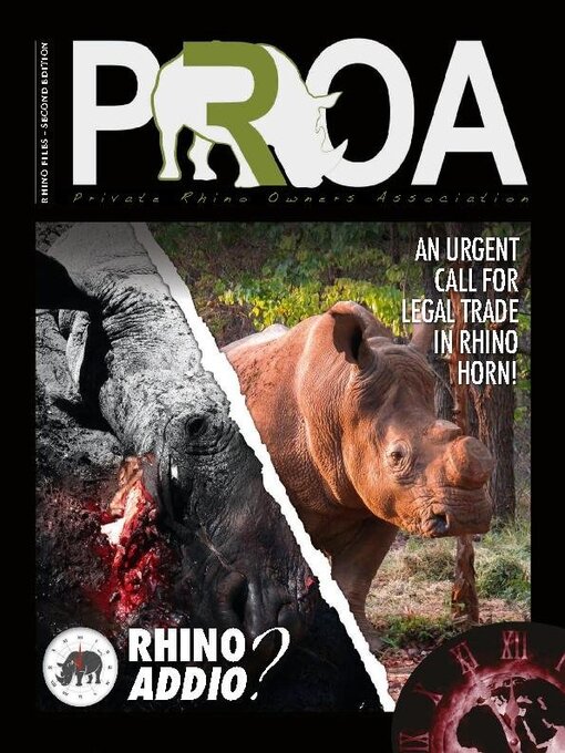 Title details for PRIVATE RHINO OWNERS ASSOCIATION (PROA) – RHINO ADDIO? by Rewilding Southern Africa Pty Ltd - Available